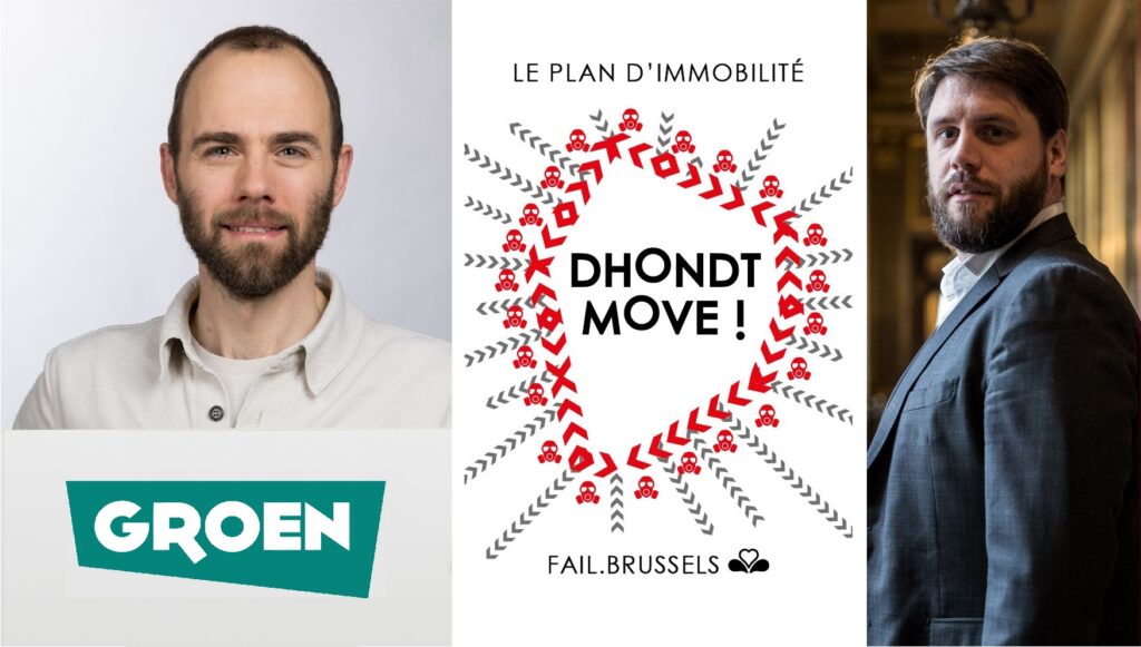 Mensonge politique : la majorité bruxelloise se déchire à propos du plan Bad Move (vidéo)